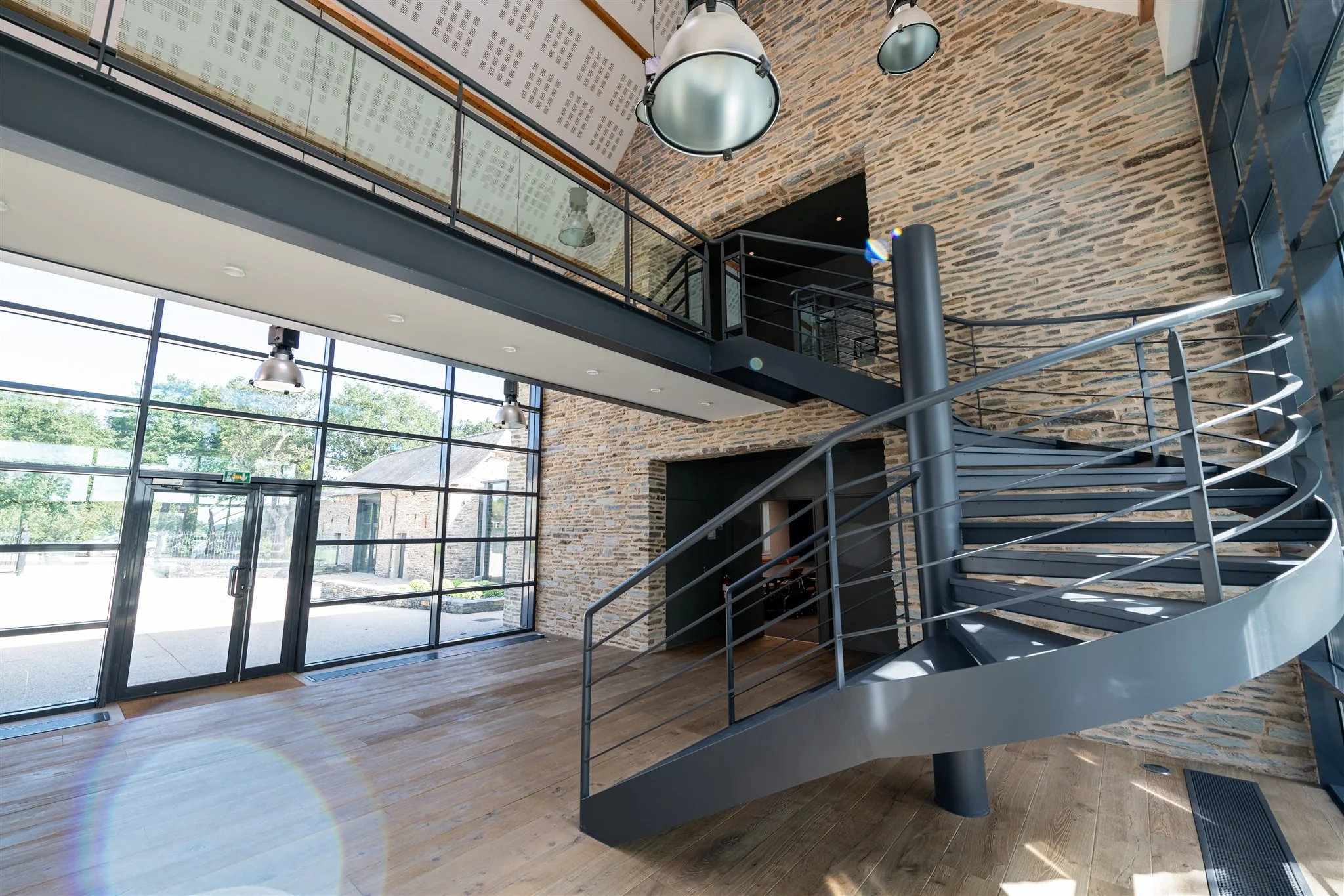 Accueils & bureaux d'entreprise — chantier SPRO : Thalazur Carnac