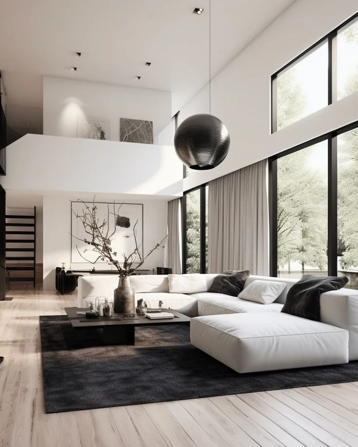 Plafond projeté à l'Airless, rendu homogène sans marque de rouleau