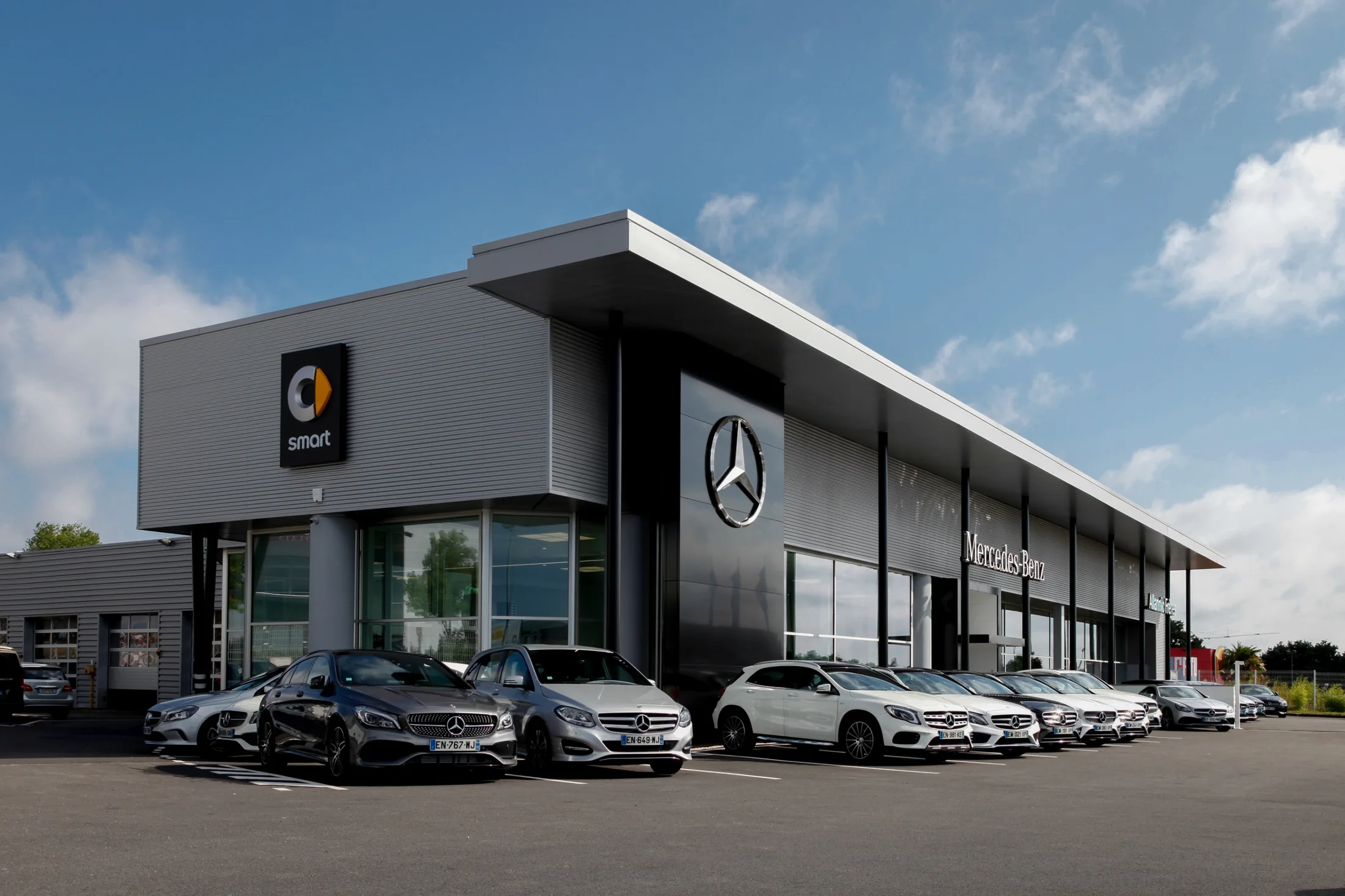 Concessions automobile — chantier SPRO : Mercedes Vannes