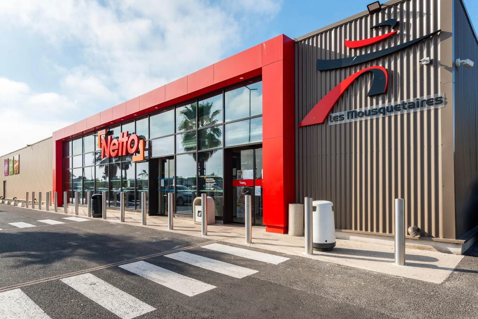 Hyper/Supermarchés — chantier SPRO : Netto Saint-Avé